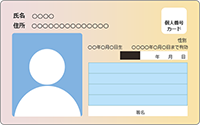 マイナンバーカードは住所・氏名の背景が色付きで判読しづらいため撮影時のブレや反射にご注意ください